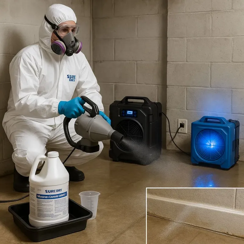 Sanitization and Odor Removal process in Sunray, TX