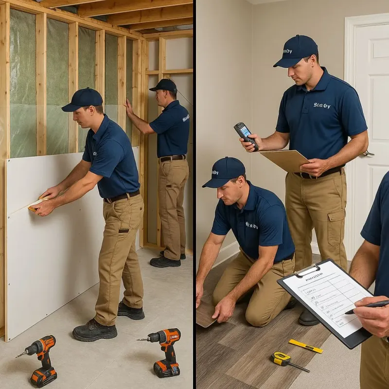 Repairs and Reconstruction process in Sunray, TX
